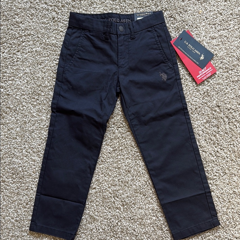 U.S. Polo Assn. Blue Chinos Tailored Fit